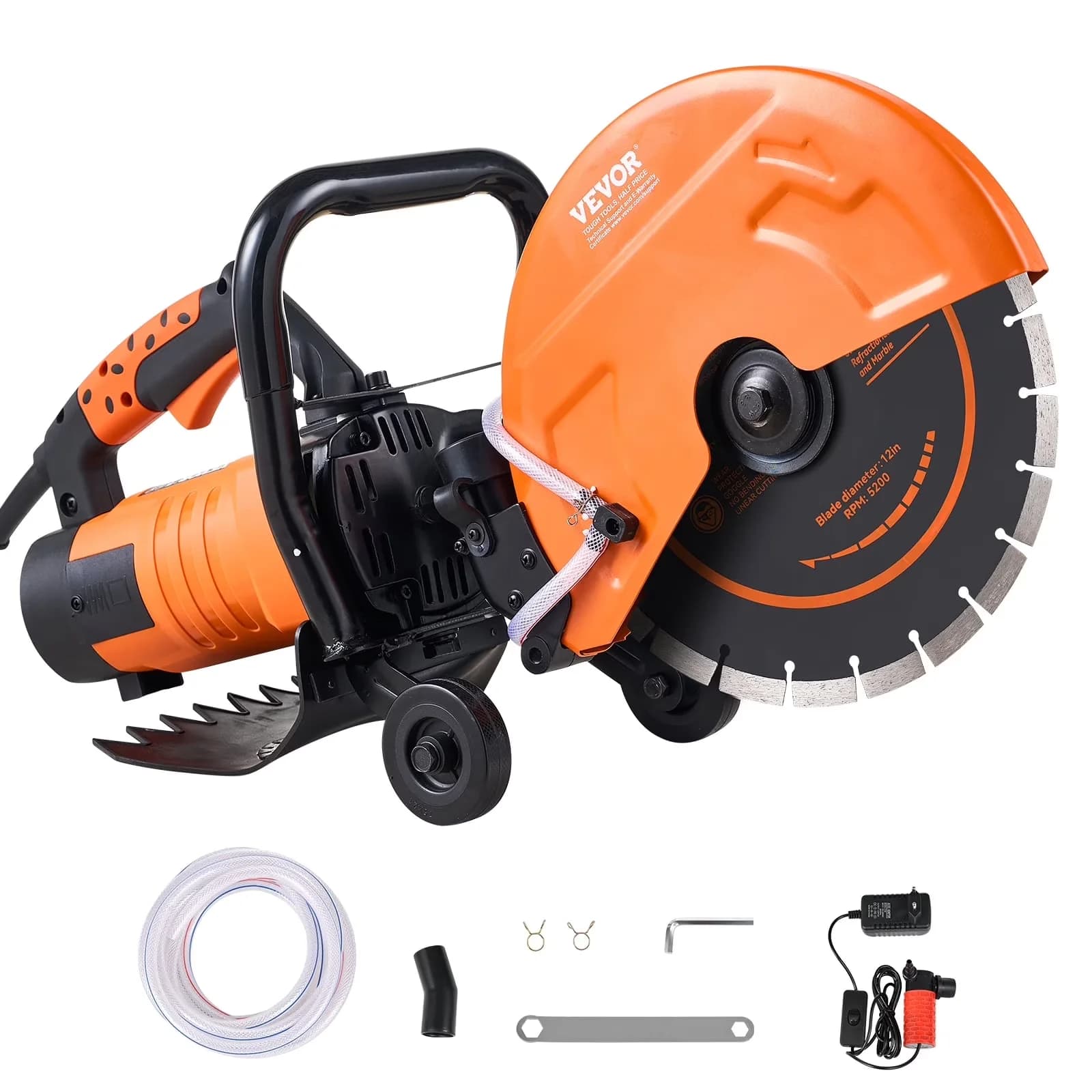 Efficient Power Saw with 1800W, Adjustable, 12 in for Home and Office - Model 78F7E3
