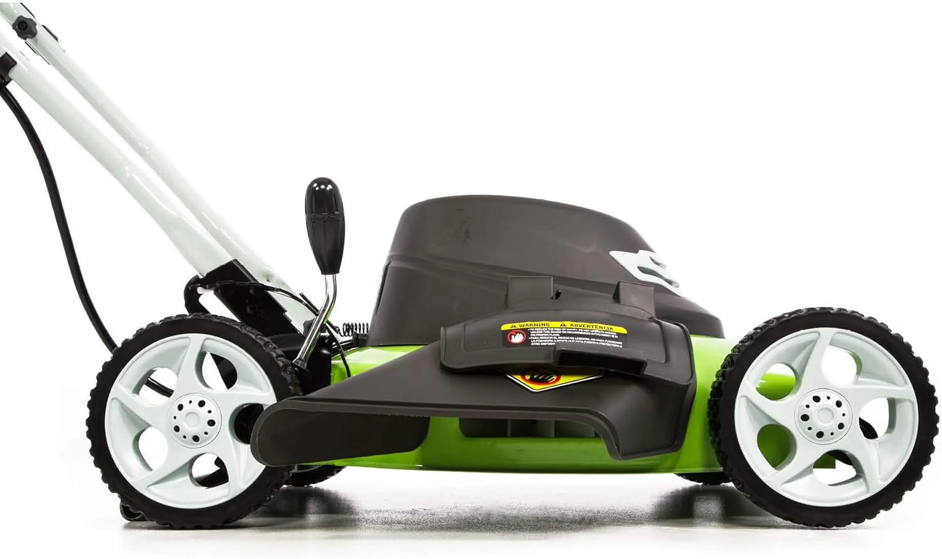 Push Mower Modern with Adjustable Cutting Height, Single Lever Height Adjustment, Durable steel cutting deck - Green Model C83169