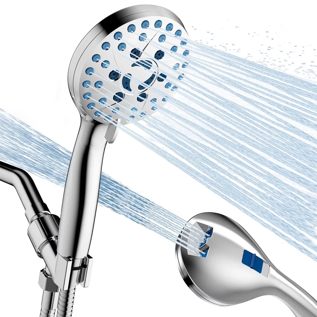 Innovative Bathroom Renovation with Adjustable Angle, Shower Head - Abs 4.5" Model 2F427F