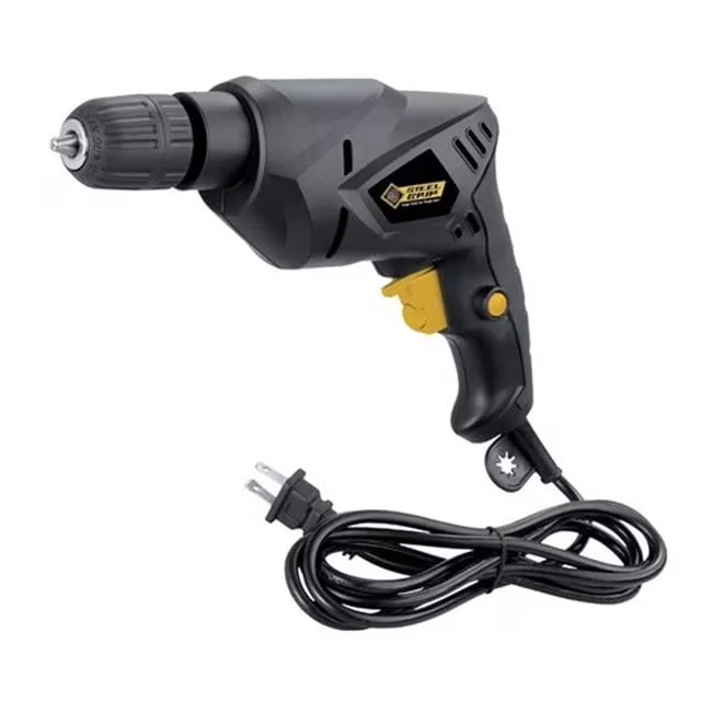 Stylish Drills Driver with Variable Speed, Chuck Size: 3/8 in. - Black 0.37" Model D11CC6