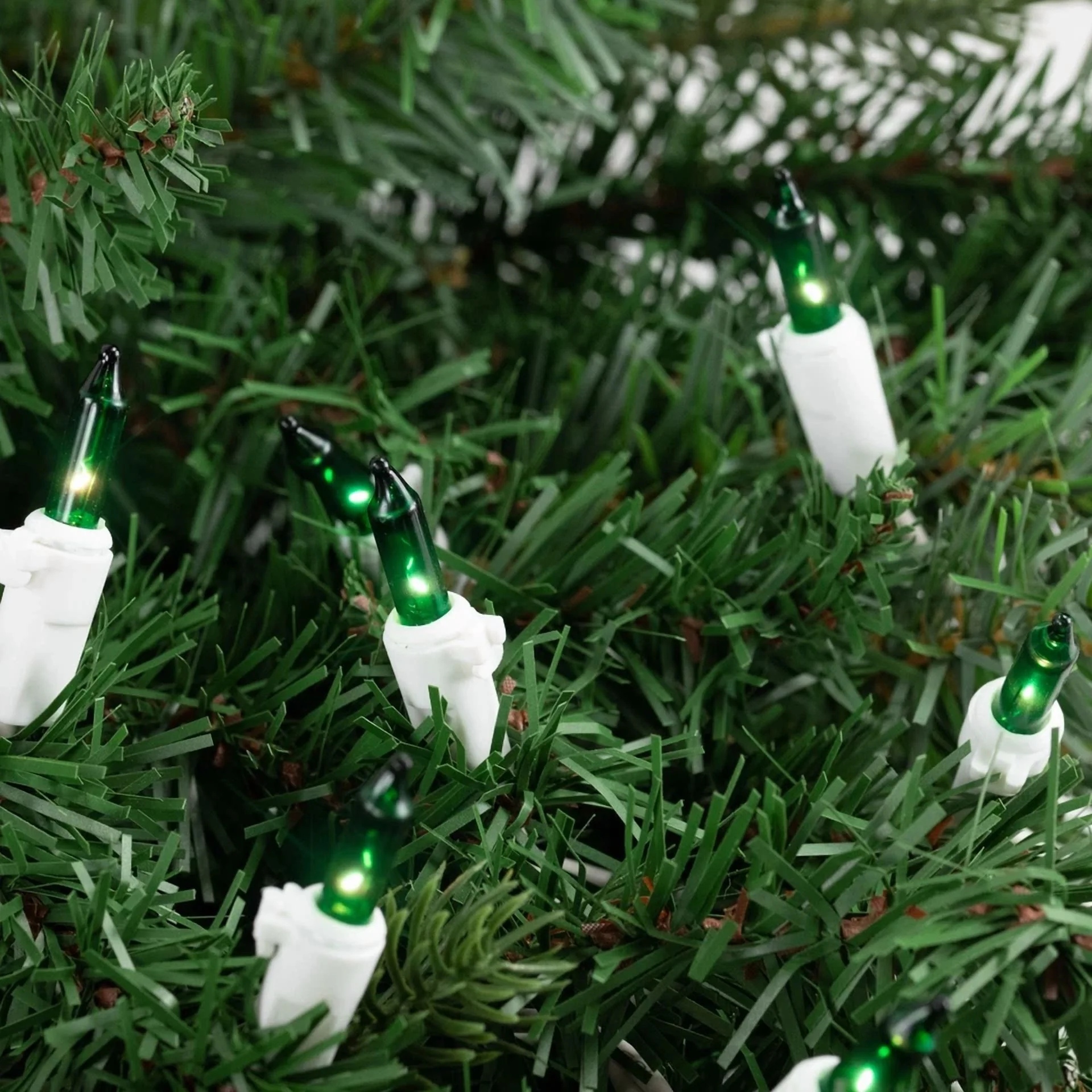 Stylish Novelty Light with White Wire - Green Northlight for Multiple Applications Model 96E7C2