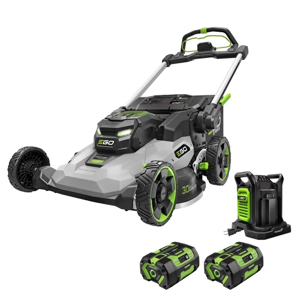 Reliable Push Mower with Battery, Adjustable Speed - 30 Inch - Low Maintenance Model 5B65F6