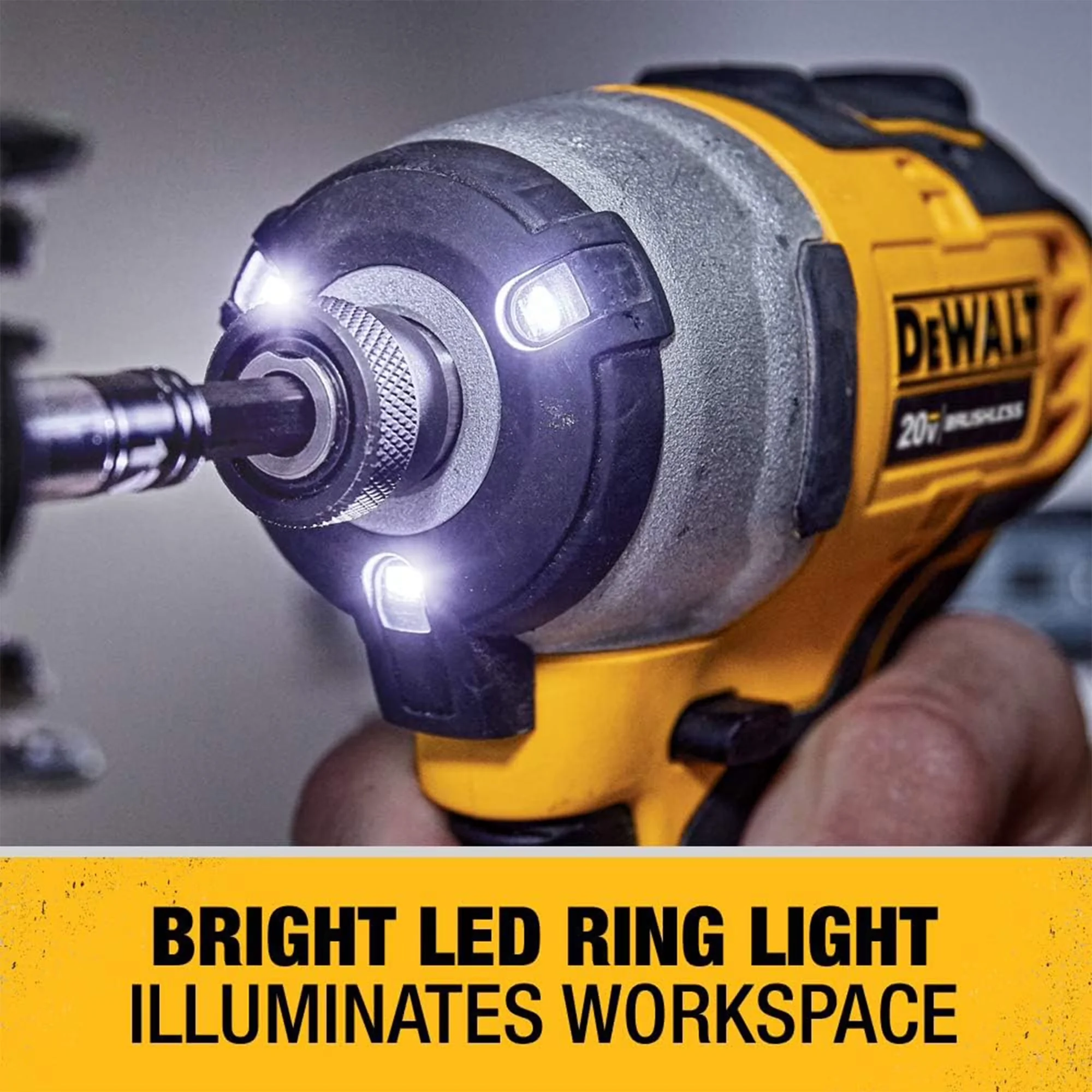 Pro Tool Durable with Battery, Lightweight, Color: Yellow - Yellow ATOMIC Model 8F14A1