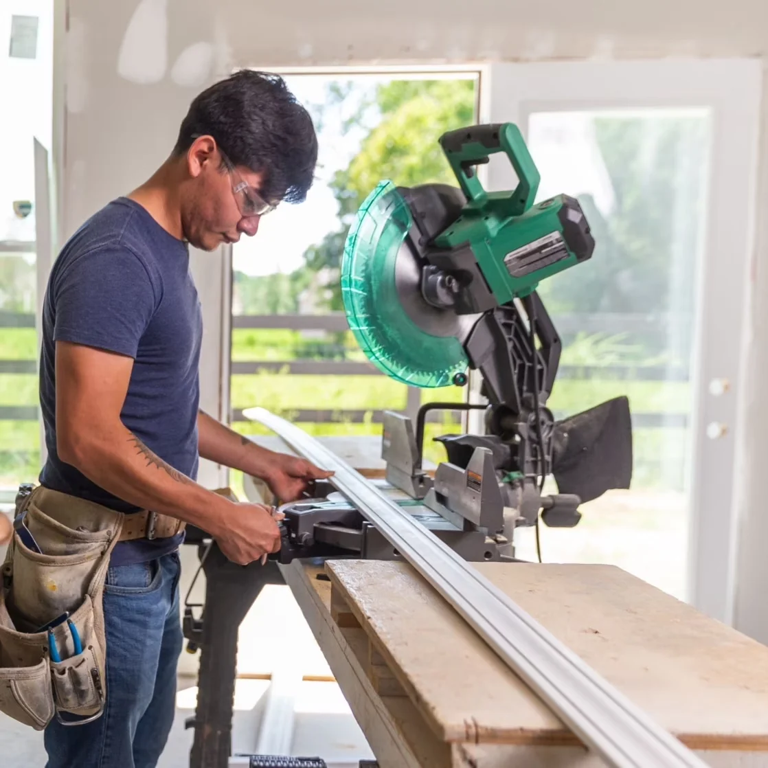 Innovative Power Saw with 12-In Dual Bevel Compound Miter - Space-Saving Design Model 951A87