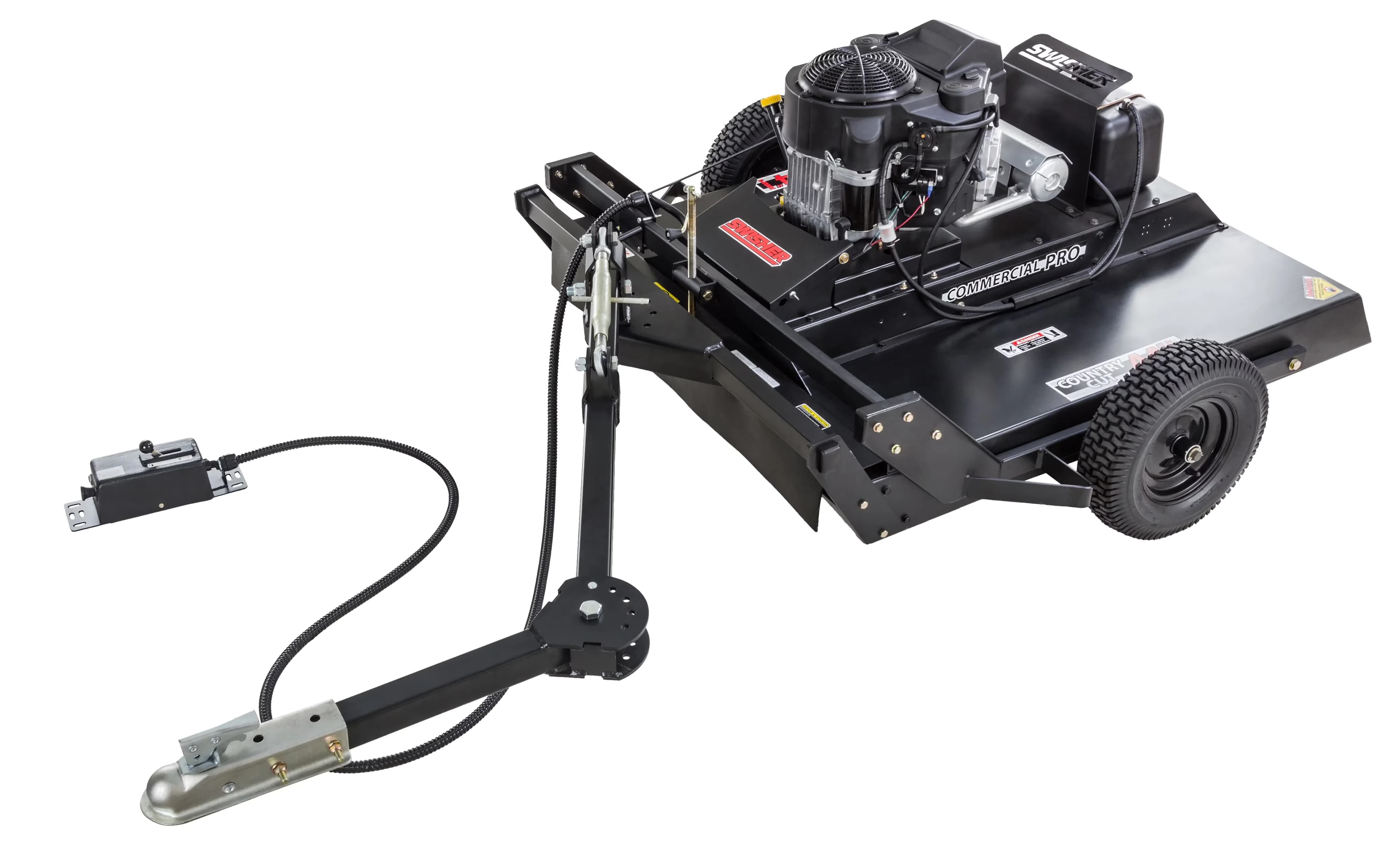 Professional Riding Lawn Mower with 12V, Remote operator control console - Steel Model 33C5D1