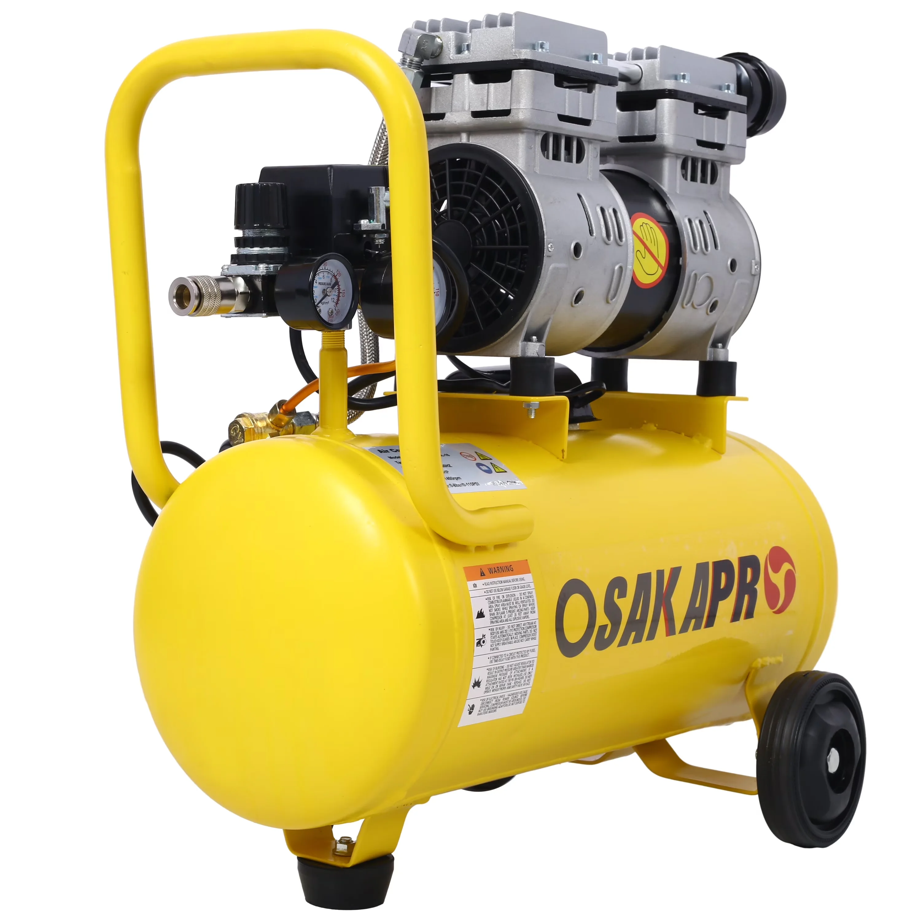 Power Saw Reliable with Quiet Operation, Portable, Drill - Yellow Metal Model 2619B8