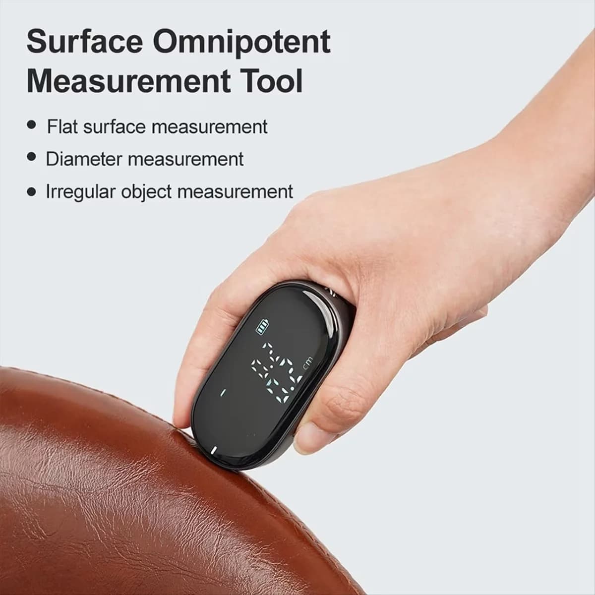 Versatile Measuring Layout with 328-Ft, Digital Tape Measure - Black Plastic Model DE7B44