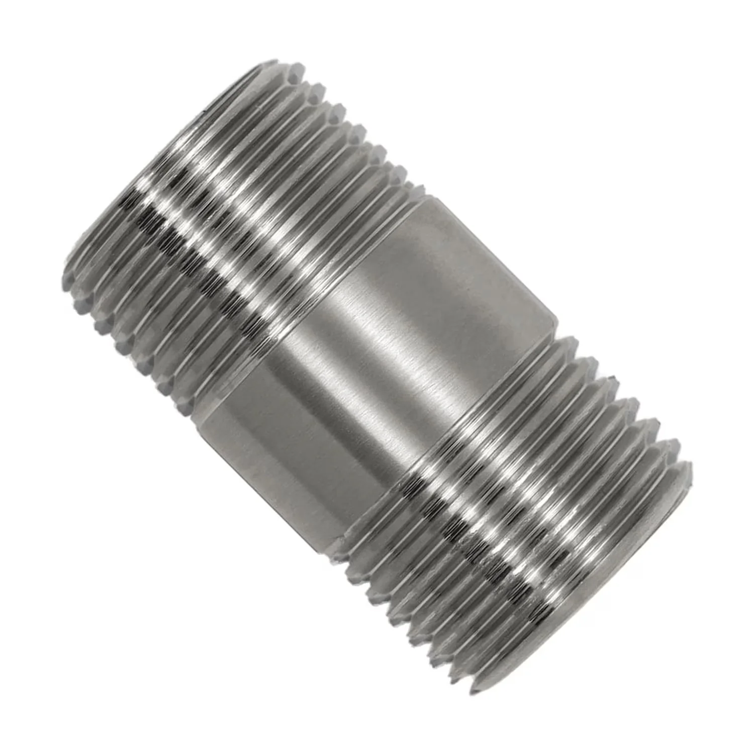 Quality Plumbing with Durable, 1-1/2" Long, Brushed Nickel Finish - Silver Brass Model 886EBF