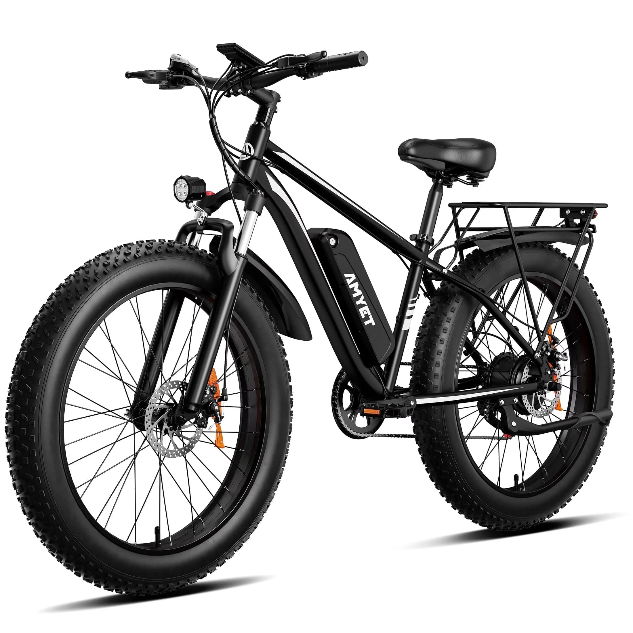 Sleek Electric Bike with Battery, 1500W, EB26 - Black - Professional Series Model D8022E