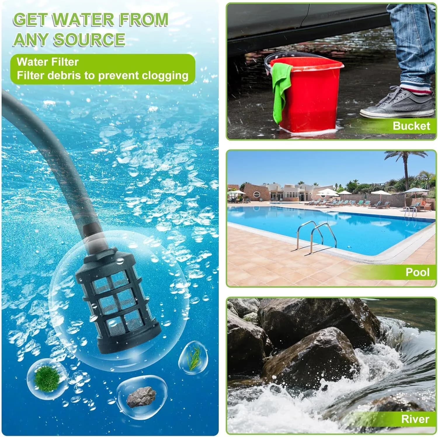 Pressure Washer Classic with Battery, 21V, Adjustable Wand for Multiple Applications - Model 1AE860