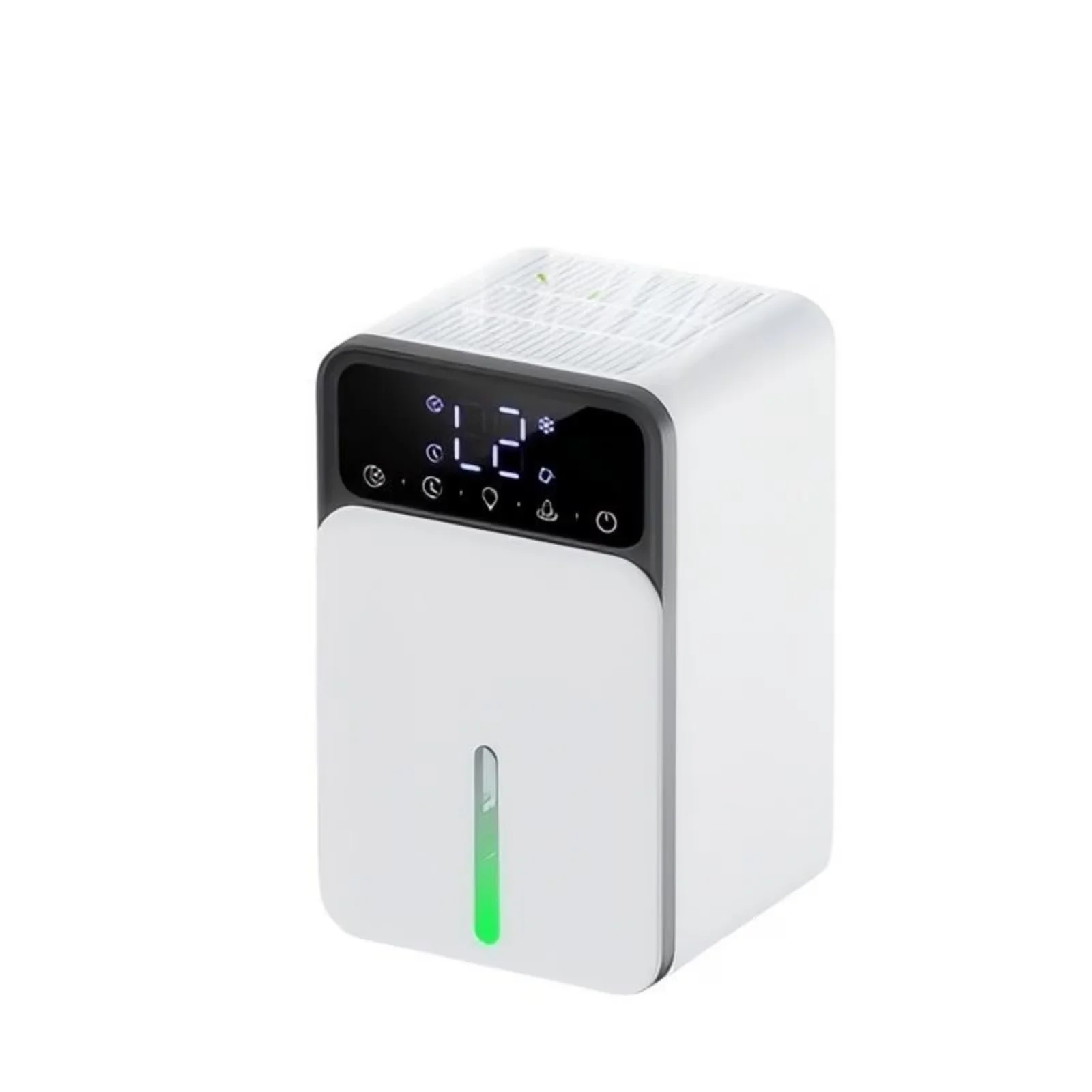 Classic Dehumidifier with Automatic Shut-Off, 7-Color Lights, Portable 1500ml - Color-White Model E390D0