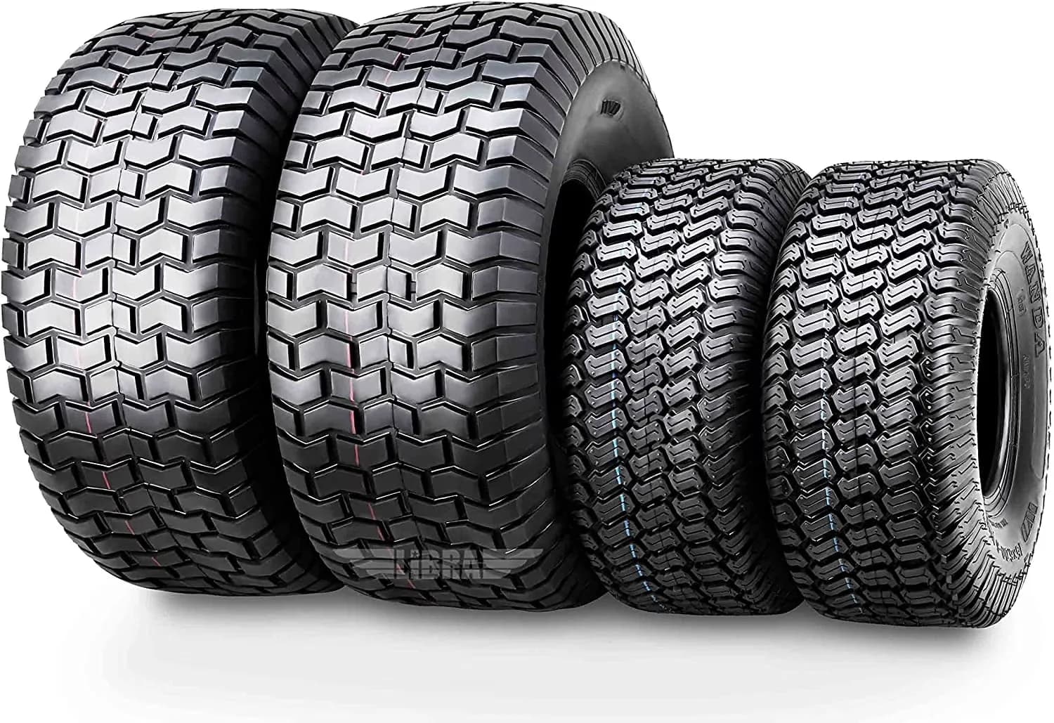 Professional Lawn Mower Tire with Heavy-Duty - Black 15x6-6 - Industrial Grade Model 81BE02