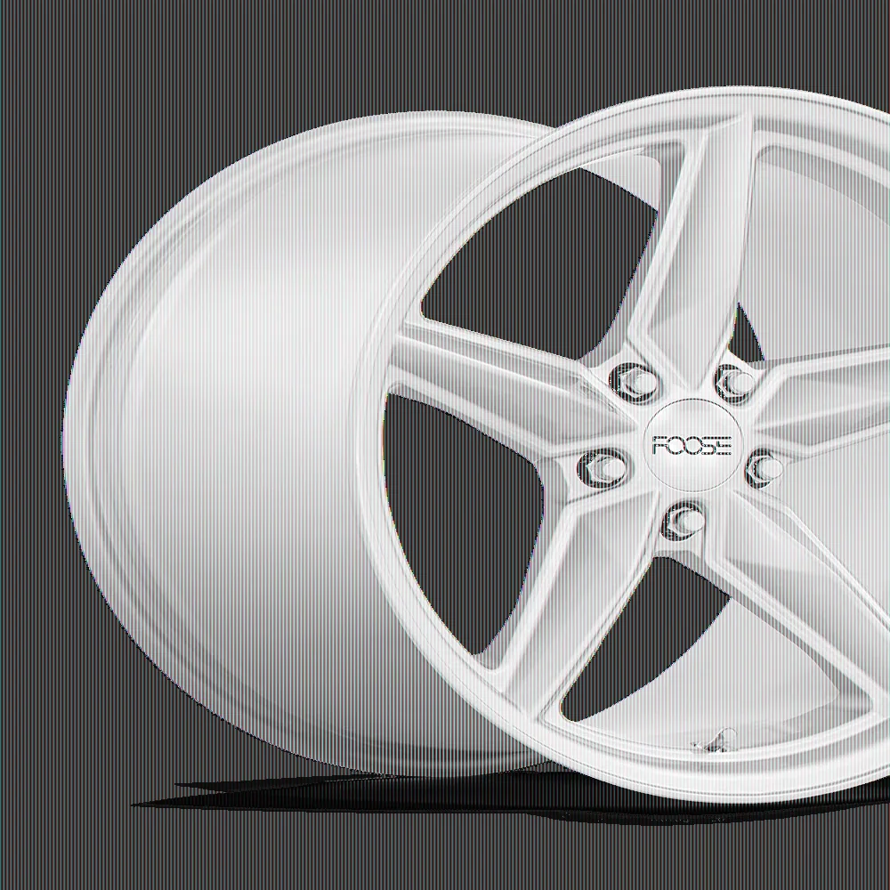 Wheels And Rim Premium with F174 19x9.5 5x120 G-SLVR 17mm, Wheel Part Number: F174199513+17, +17 - Silver Cast Aluminum Model 68E366