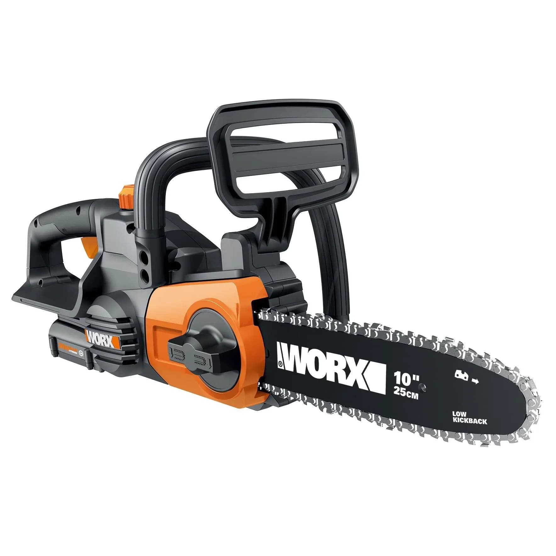 Efficient Chainsaw with Battery, 20V, Battery & Charger - Black - Low Maintenance Model 62EC9B