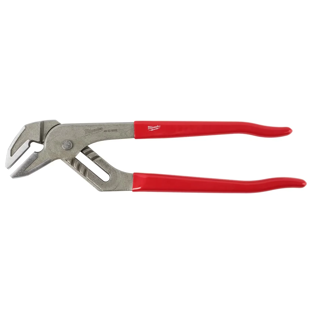 Versatile Hand Tool with Rust Resistant, Forged strength, 12 in. smooth jaw pliers - Red Model 0D47EB