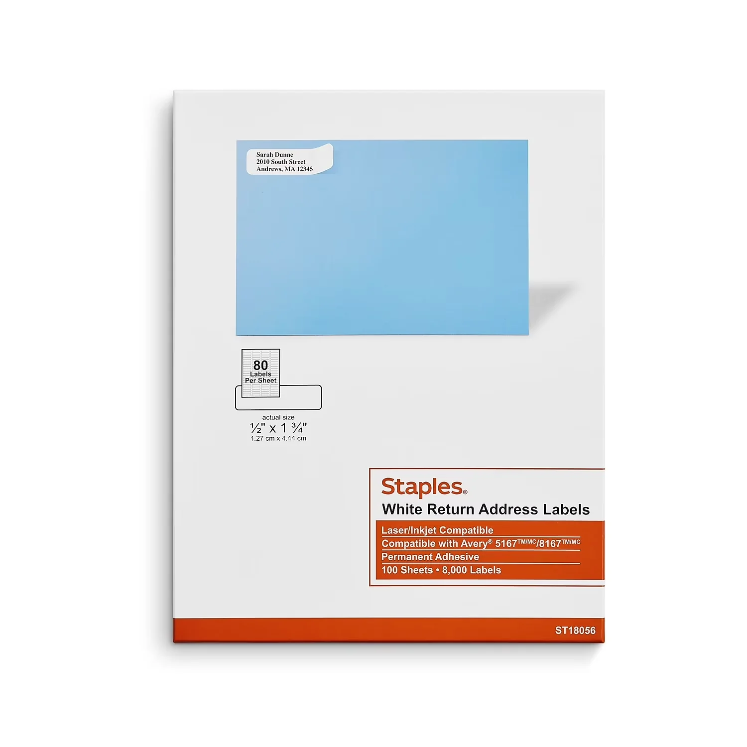 Innovative Moving with White color for an attractive look., Sold as 8000/Box. - Paper White Model 21654B