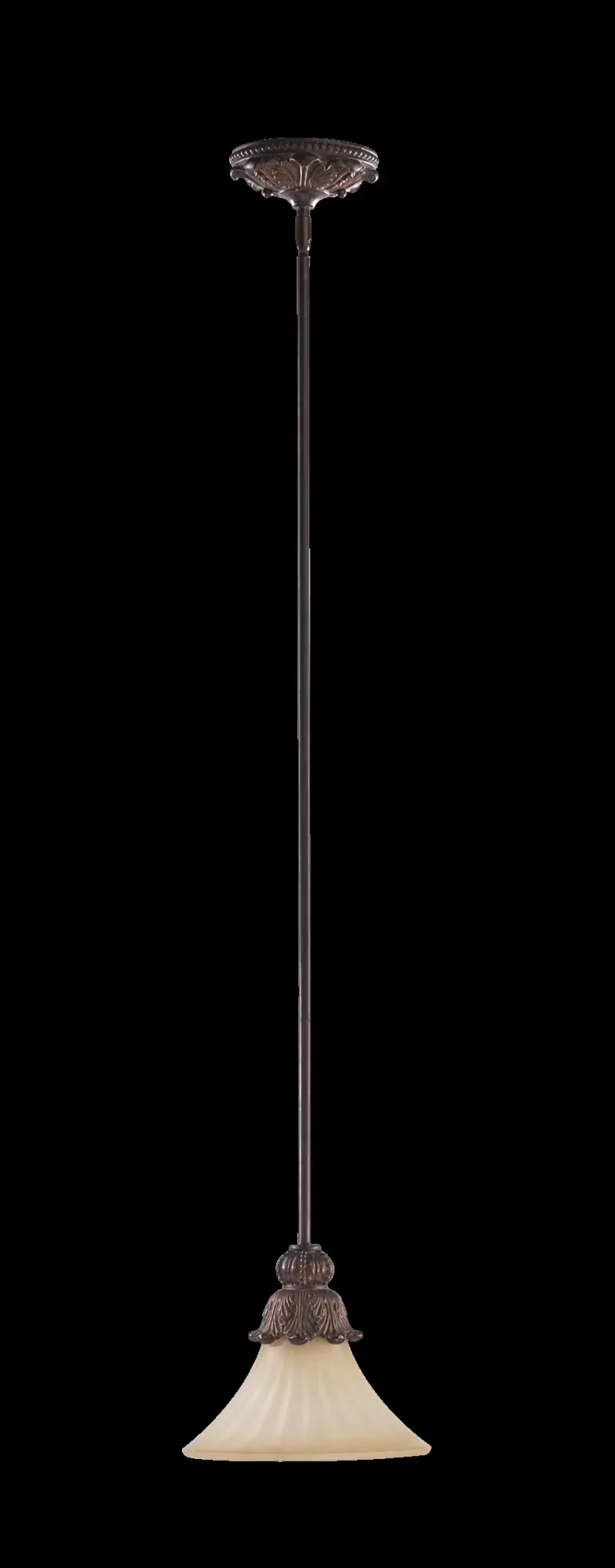 Premium Ceiling Lights Fixture with Incandescent, Traditional, Corsican Gold - Glass Model 54A80D