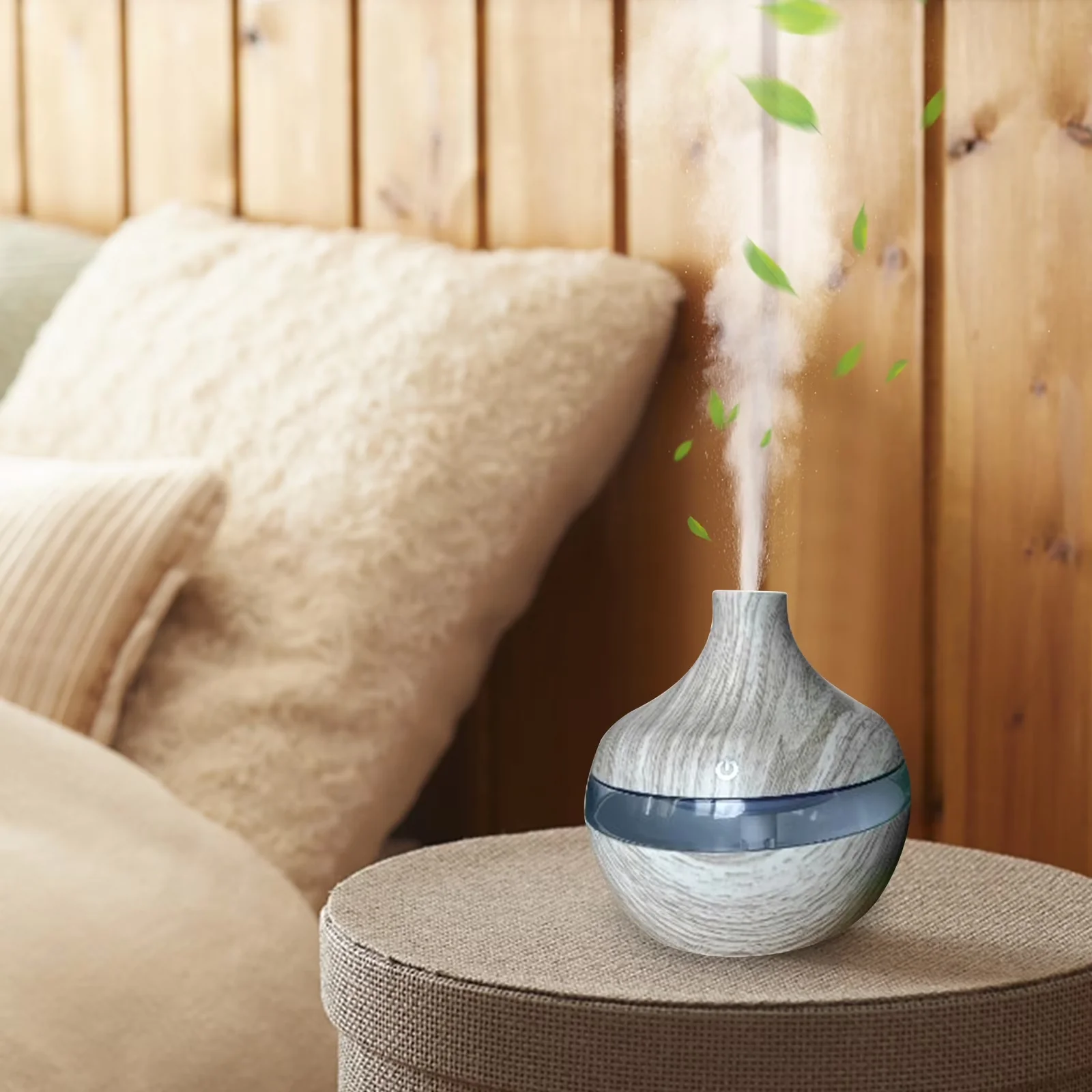 Humidifier Sleek with Battery, LED, Humidifiers for Bedroom, Home - for Everyday Use Model 347674