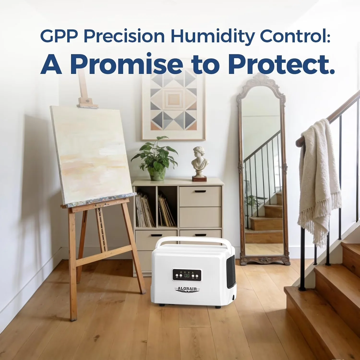Versatile Dehumidifier with Automatic Defrost Control, Automatic Shut-Off, Adjustable Humidistat - White Model 8C1C27