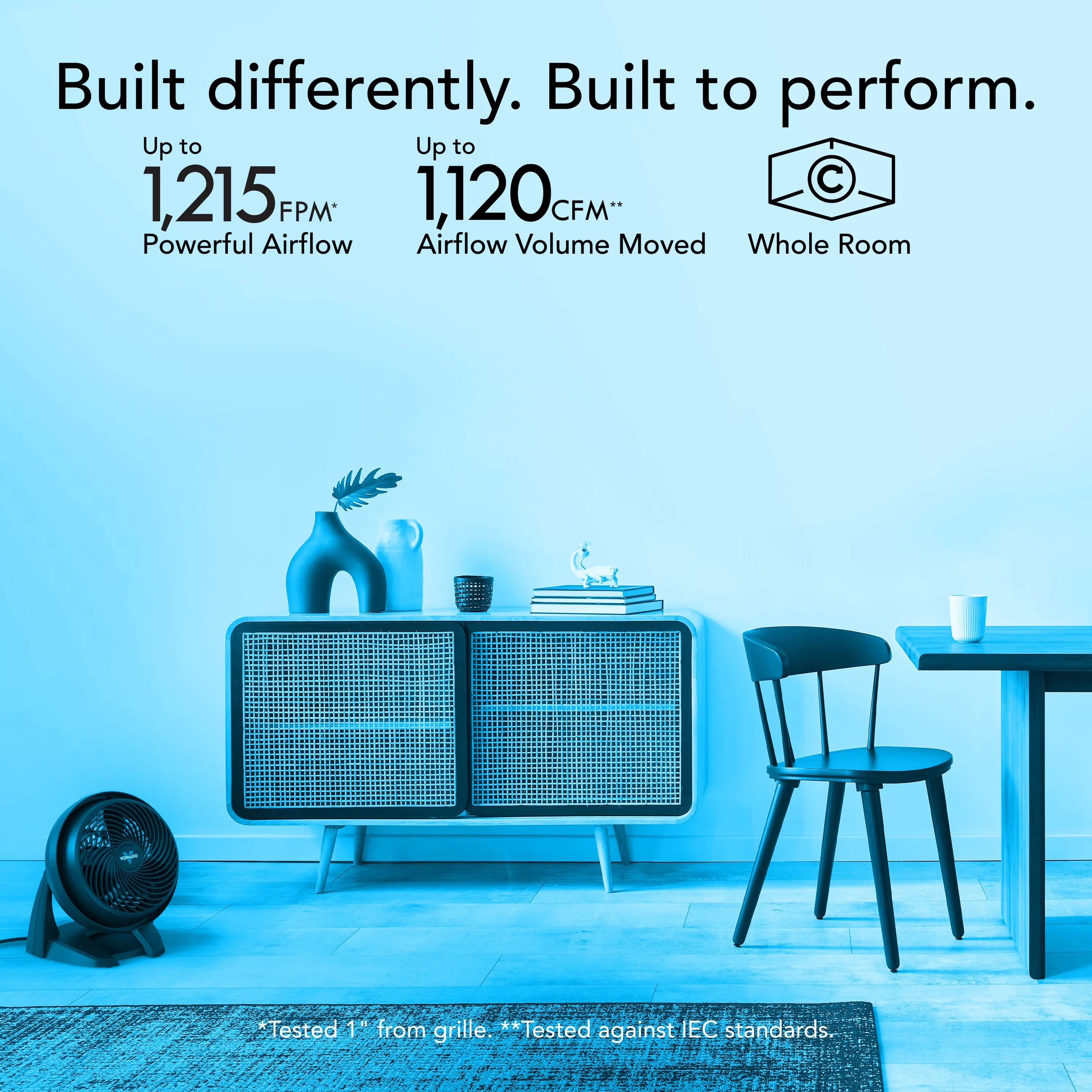 Quality Fans In Cooling with Adjustable Height - Black Plastic for Home Model BDCED3
