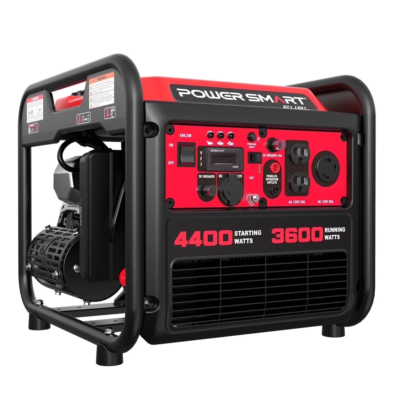 Generator Efficient with 4400W, On Indicator Light, 4400-Watt Powered for Daily Use - Model 45B119
