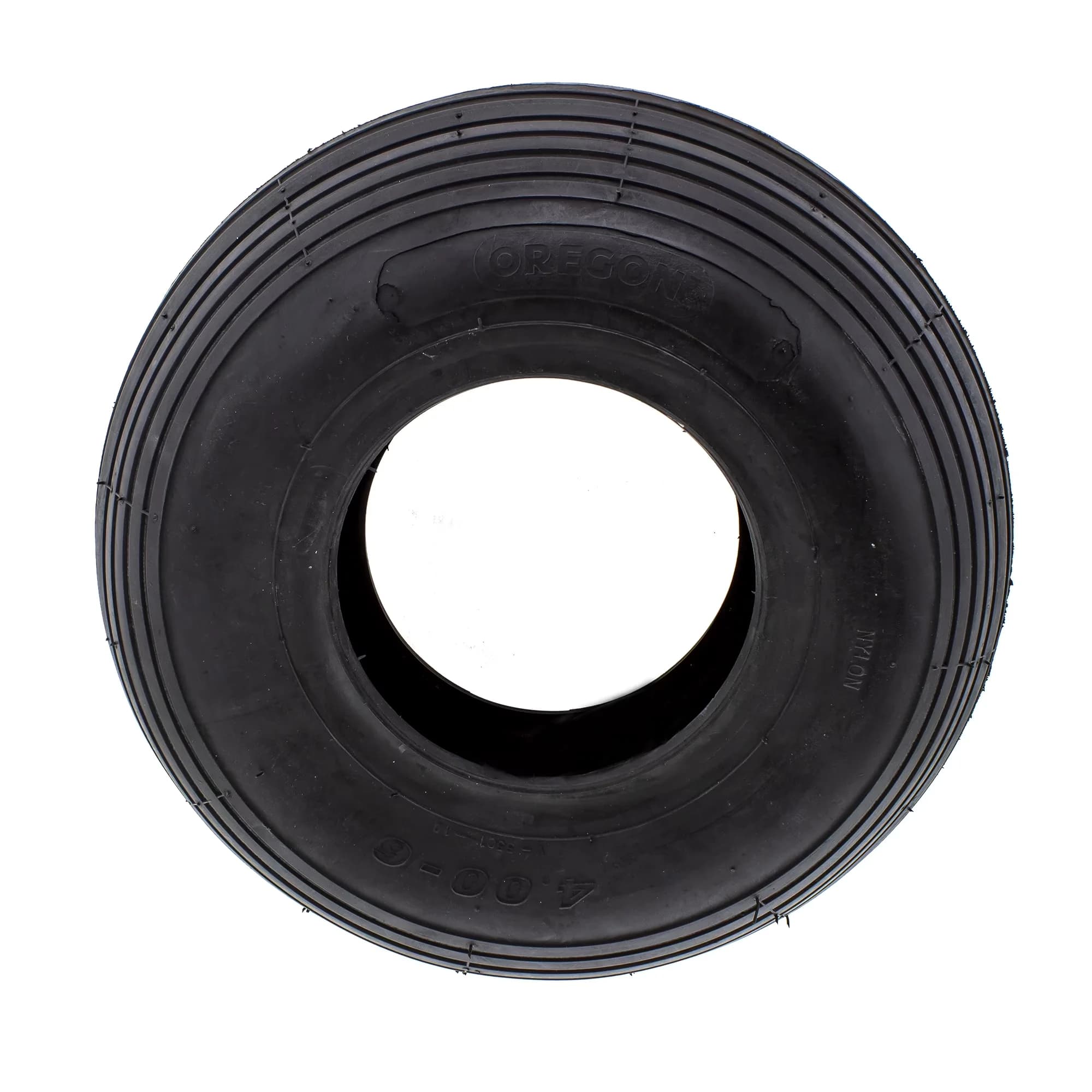 Durable Lawn Mower Tire with Replacement, 400-6 Wheelbarrow, 2-Ply - Sleek Profile Model 185A2E