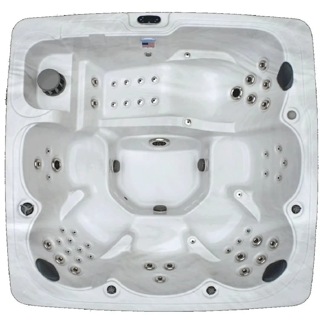 Hot Tub Modern with Jets: 71 Total, Spas 6 Person 78 Jet Spa - White - Rustic Charm Model DF9F49