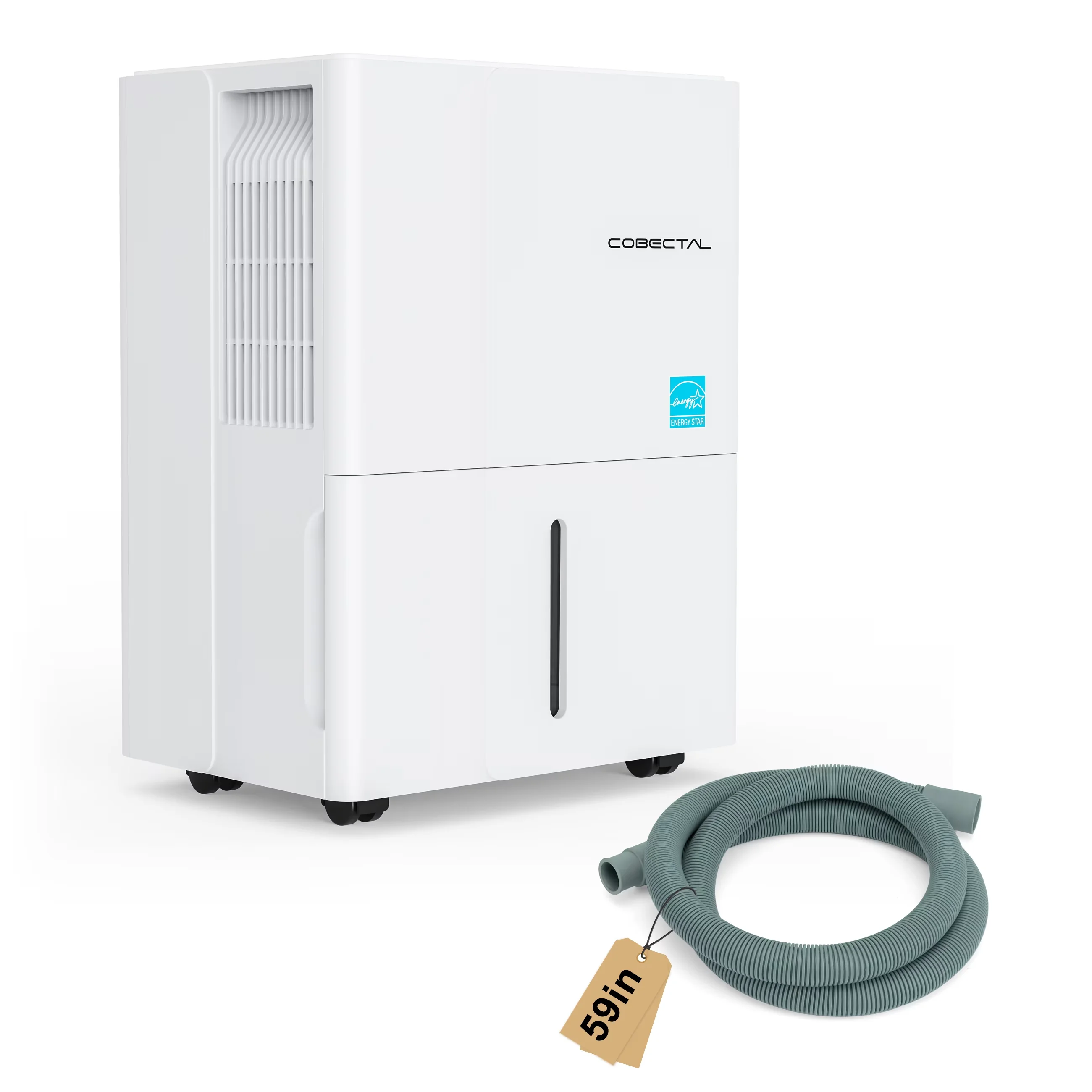 Reliable Dehumidifier with Adjustable Humidistat, Energy Efficient, Automatic Shut-Off - White Model 10A18A