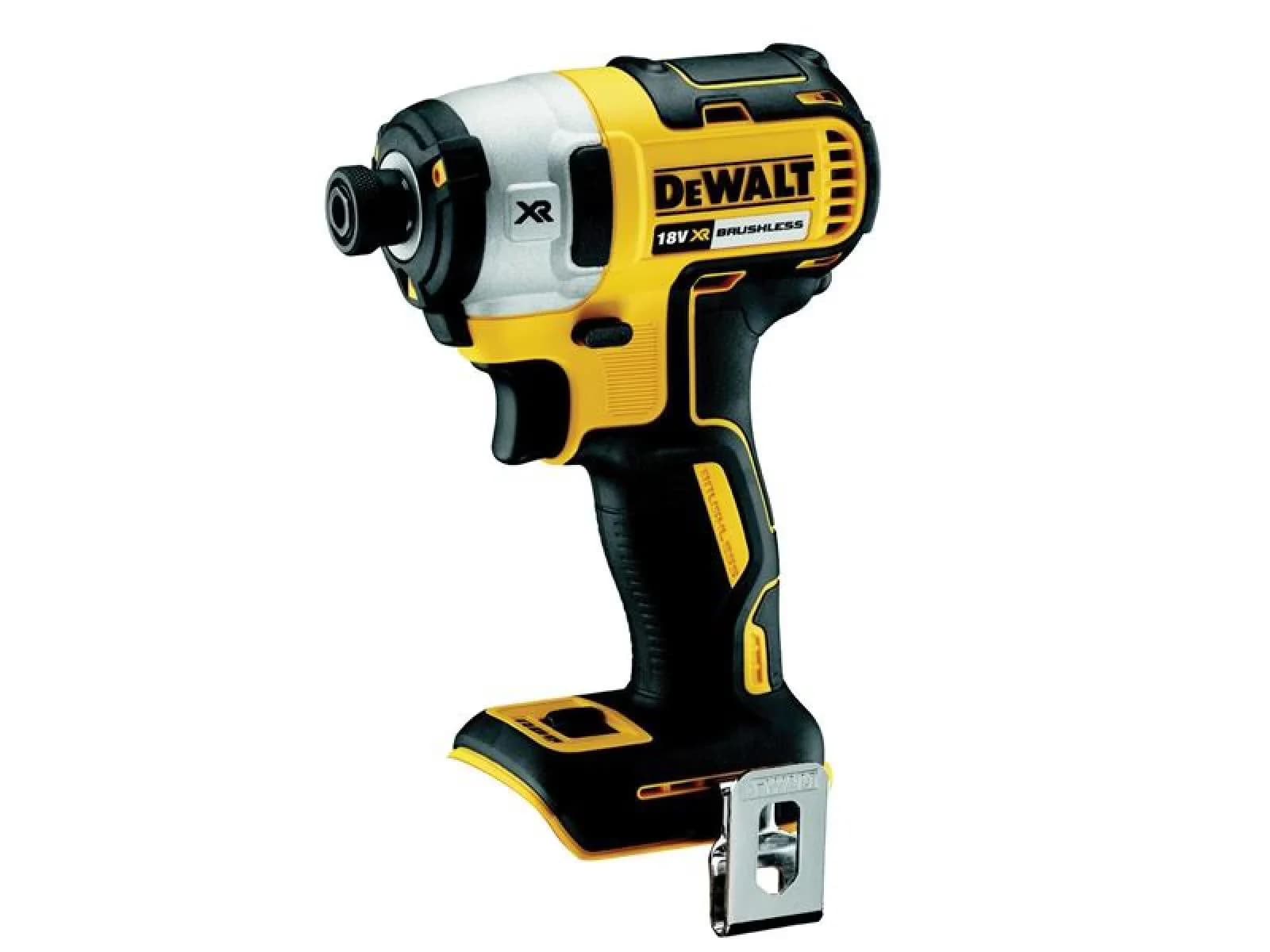 Quality Drills Driver with Battery, 18V, 18V Cordless 1/4 in Impact - Yellow 1.56kg Model ECA2C4