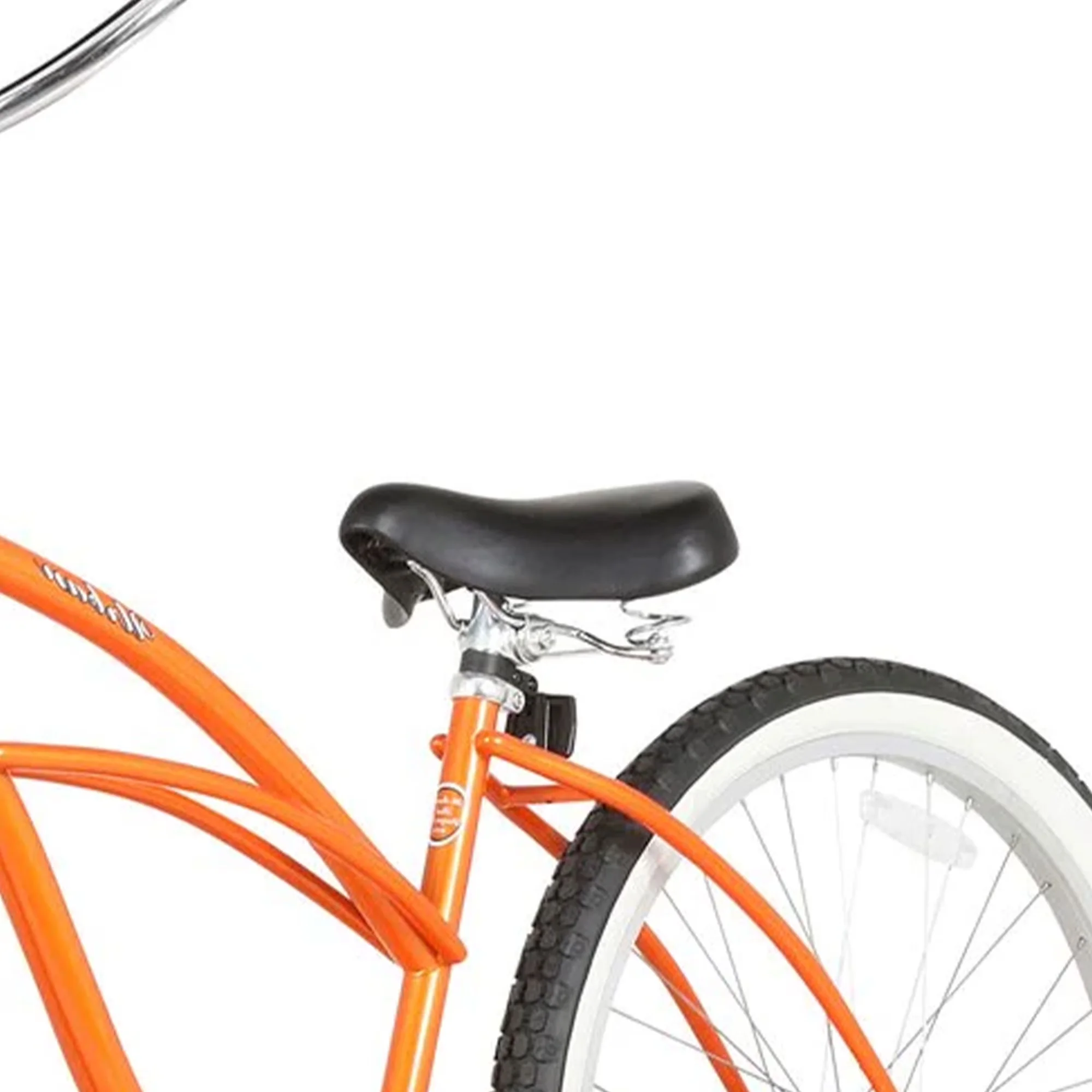 Cruiser Bike Quality with Adjustable Seat, Urban Lady, 26" Adult - Orange Model 89C4F9