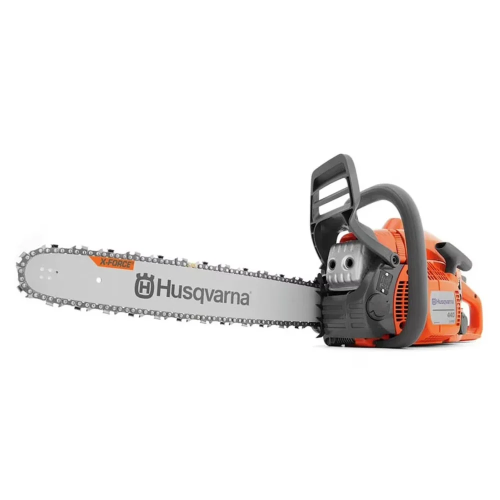 Sleek Chainsaw with 440 18” 40cc 2-Cycle Gas Powered, Smart Start - Orange Model 3FA10A