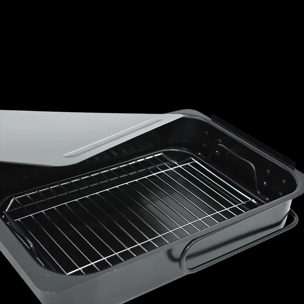 Professional Smoker with Black - Black Metal Stovetop - Standard Series Model FDB7F5