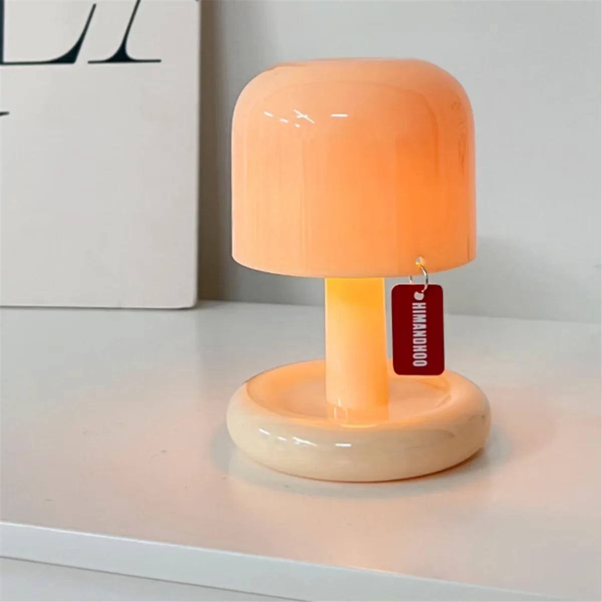 Compact Lamp Set with LED, Usb Port, Mini Desk - Plastic - Sleek Profile Model E9AF62