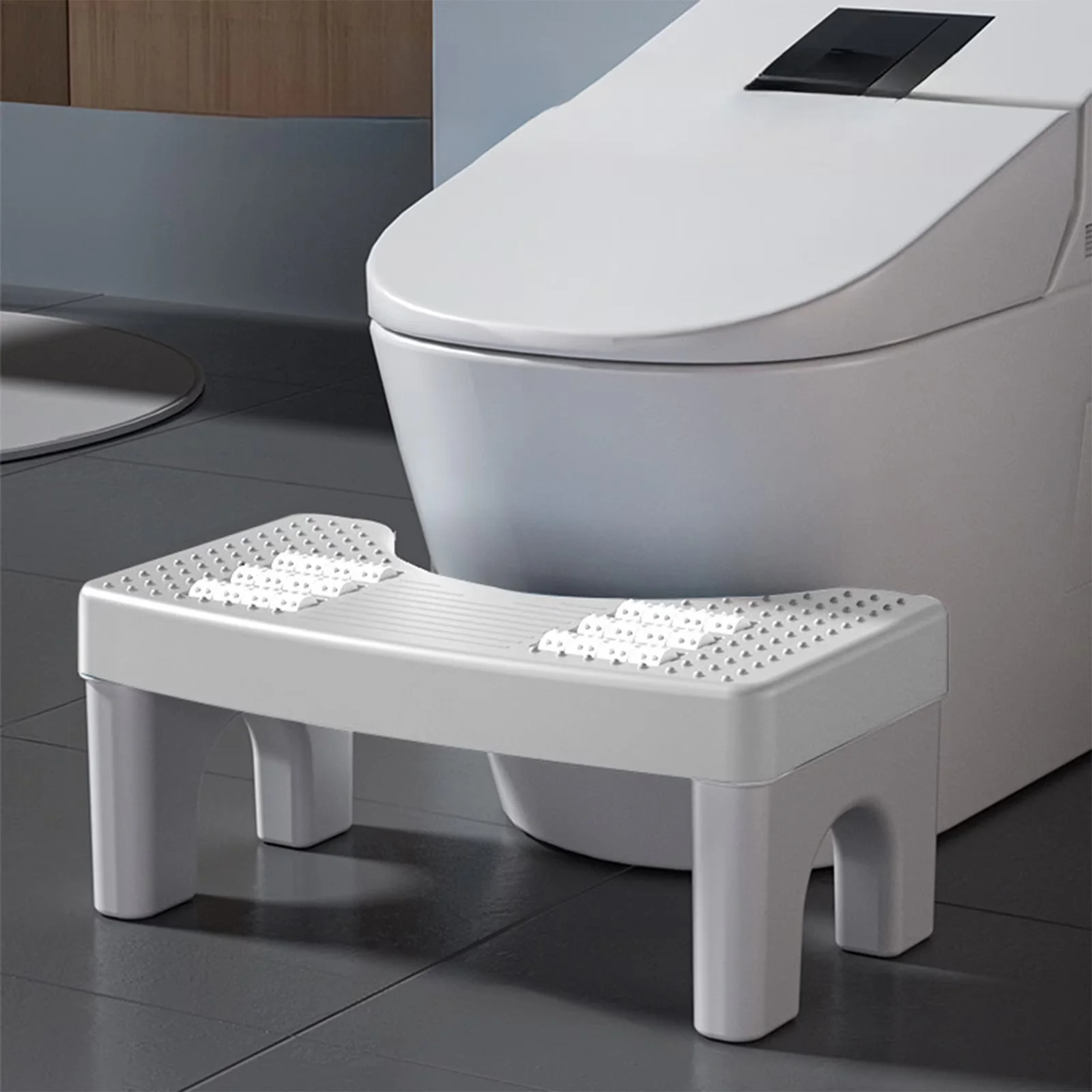 Ladders And Step Stool Innovative with Stackable, Foldable - White Plastic Model AACCCD