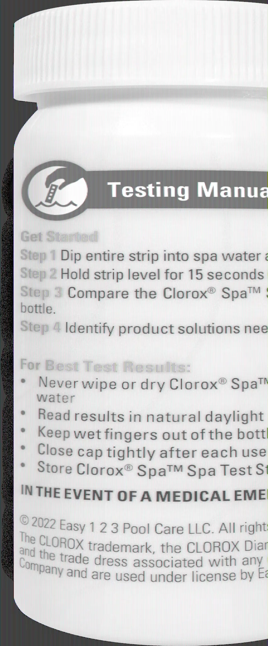 Professional Hot Tub with 30 Count, Total chlorine or Total Bromine, Tests for: - Model B01BB7