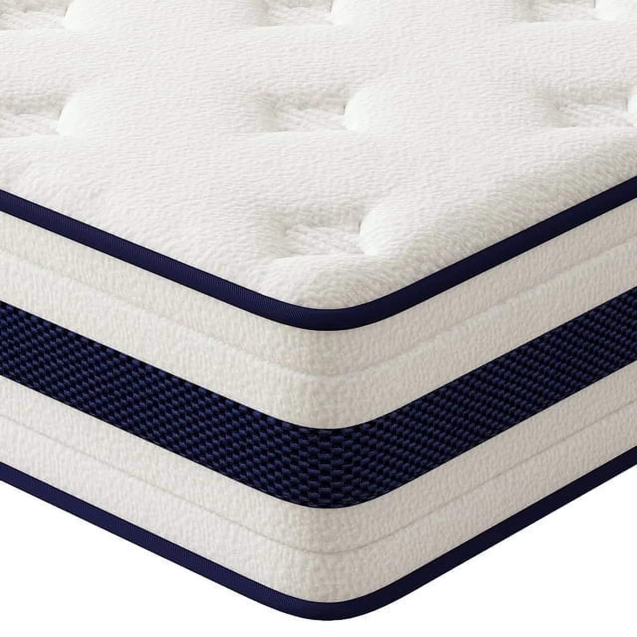 Mattresses Accessory Reliable with Hybrid King Mattress 12 Inch, Medium Firm King in a Box - Innerspring+Memory Foam Model 677C6B