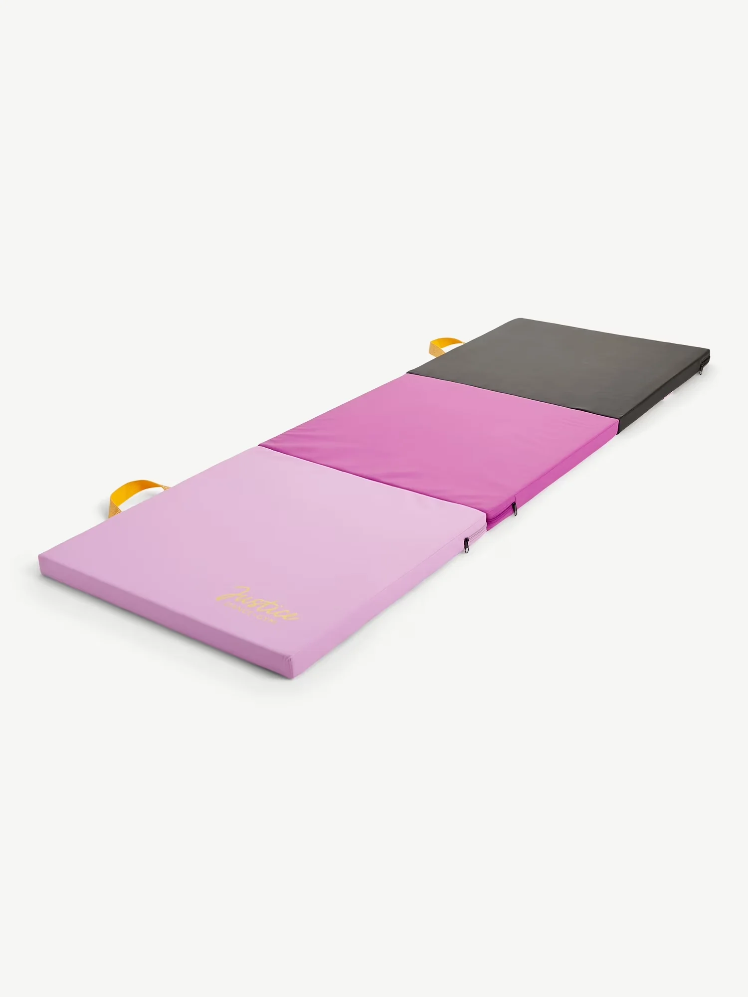 Home Gym Essential with Foldable, 1.5-inch Thickness, Built-in Carry handle - Pink Polyurethane Model 37B0DC
