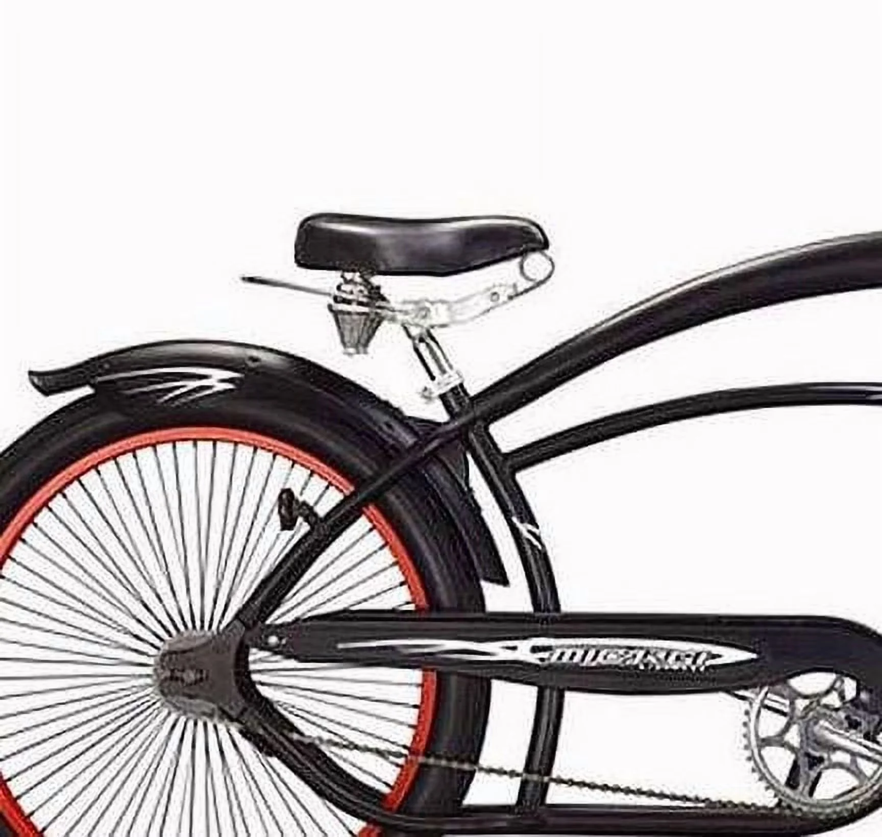 Professional Cruiser Bike with Adjustable Seat Height, Matte Black - Matte Black Model 66DB44