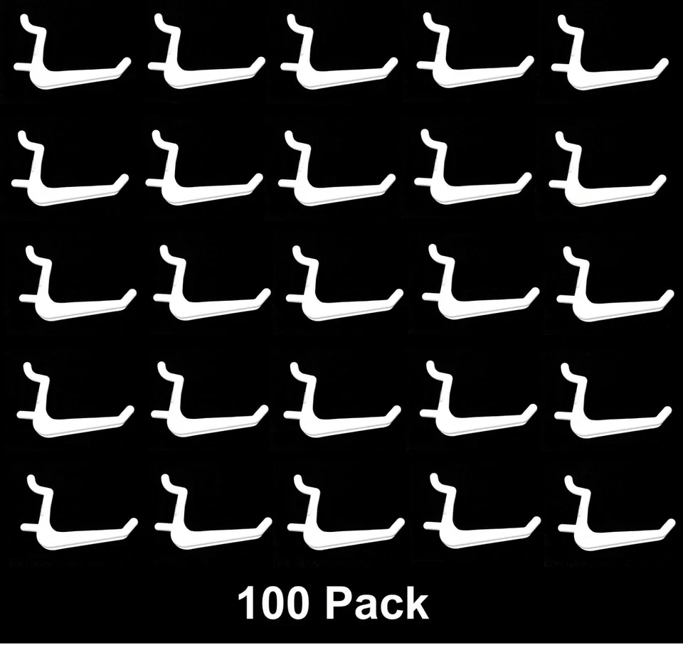Modern Garage Storage Supply - White Jumbo 100 Pack - Traditional Style Model 9DE680