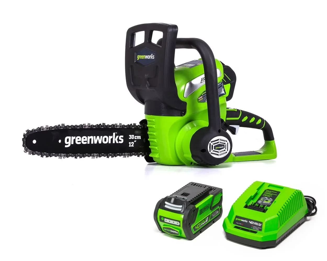 Innovative Chainsaw with Battery, 40V, 40V 12" Cordless Compact - Compact and Portable Model 31C80A