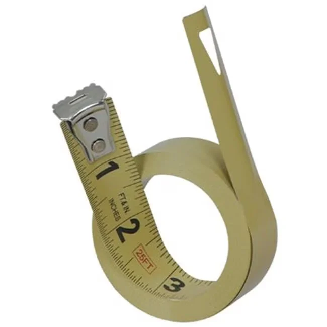 Moving Versatile with Easy To Read, Fits easily into most tape holsters, Removable belt clip - Yellow Rubber Model 16E412