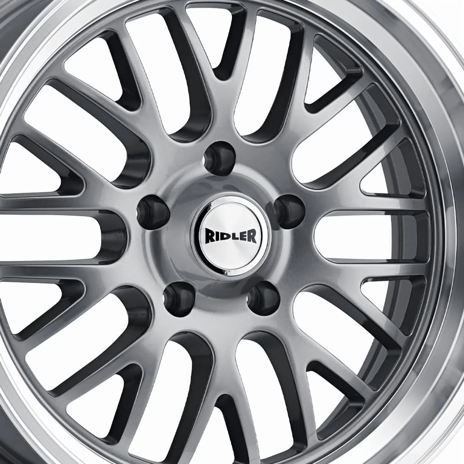 Versatile Wheels And Rim with One-Piece Construction, Gray - Aluminum 5x4 Model A88AA8