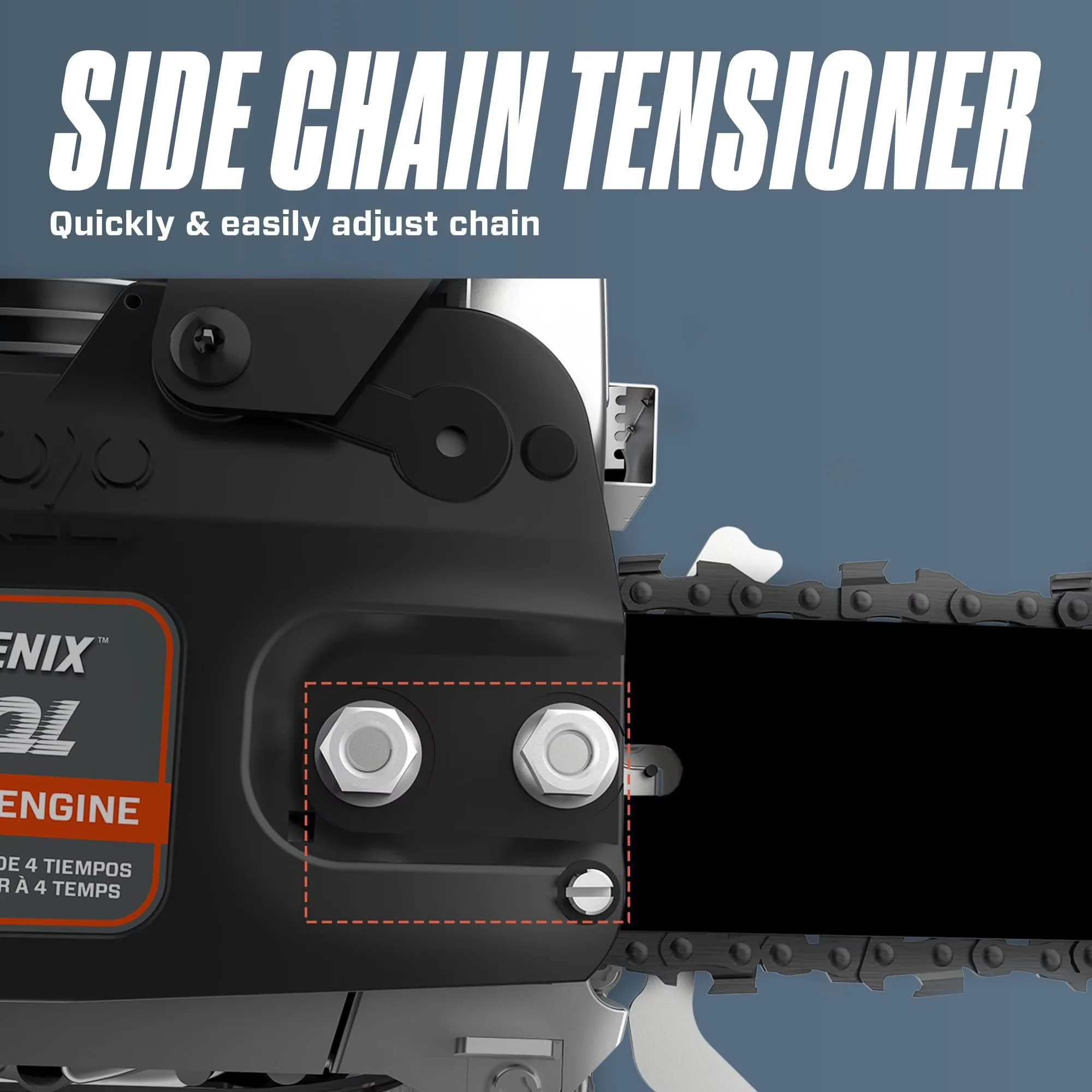 Chainsaw Versatile with Chain Brake, Automatic Chain Oiler, 18-Inch Oregon Bar and Chain - Model 06BFAE