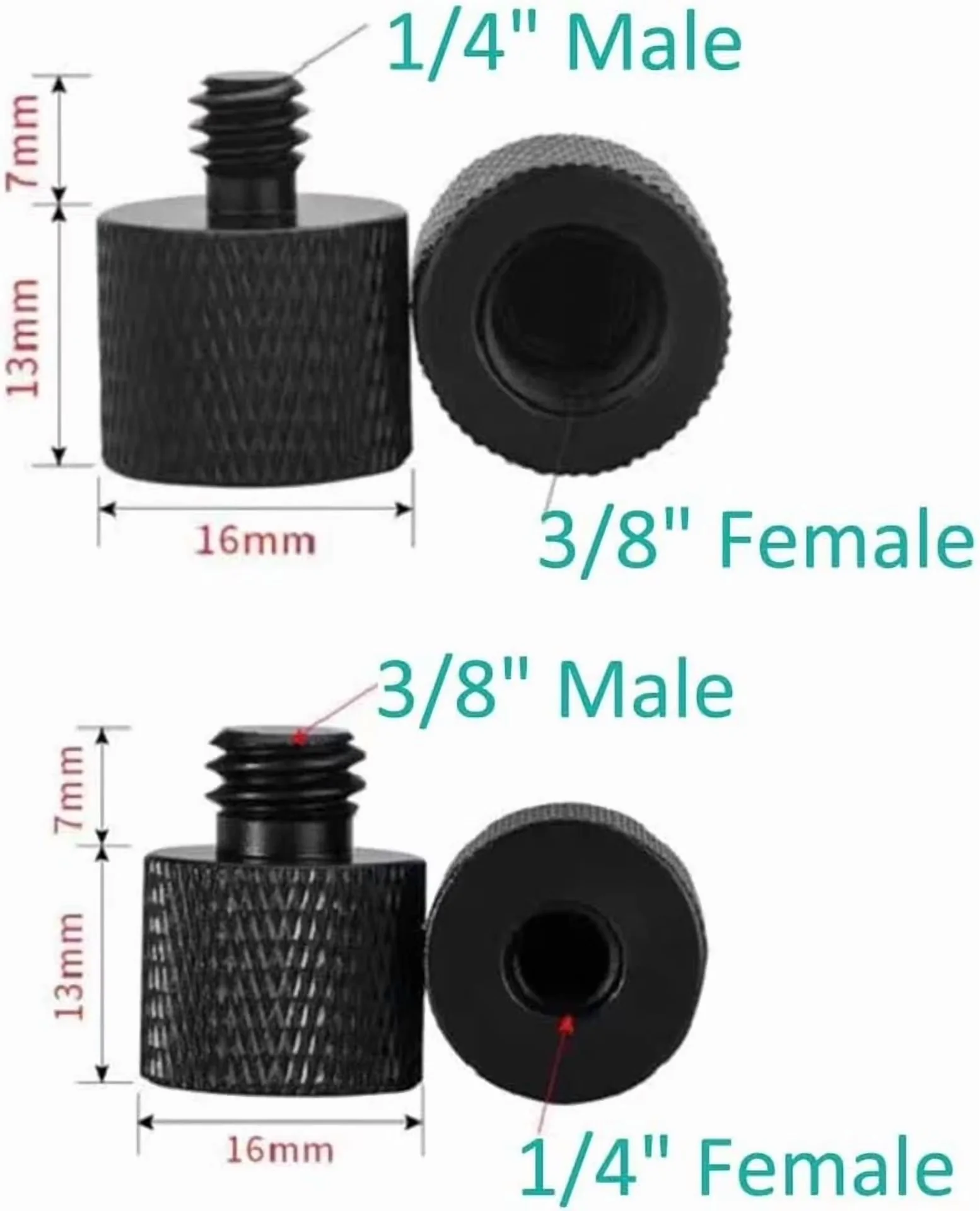Fastener Premium - Aluminum 1/4 - Durable Build Model 676248