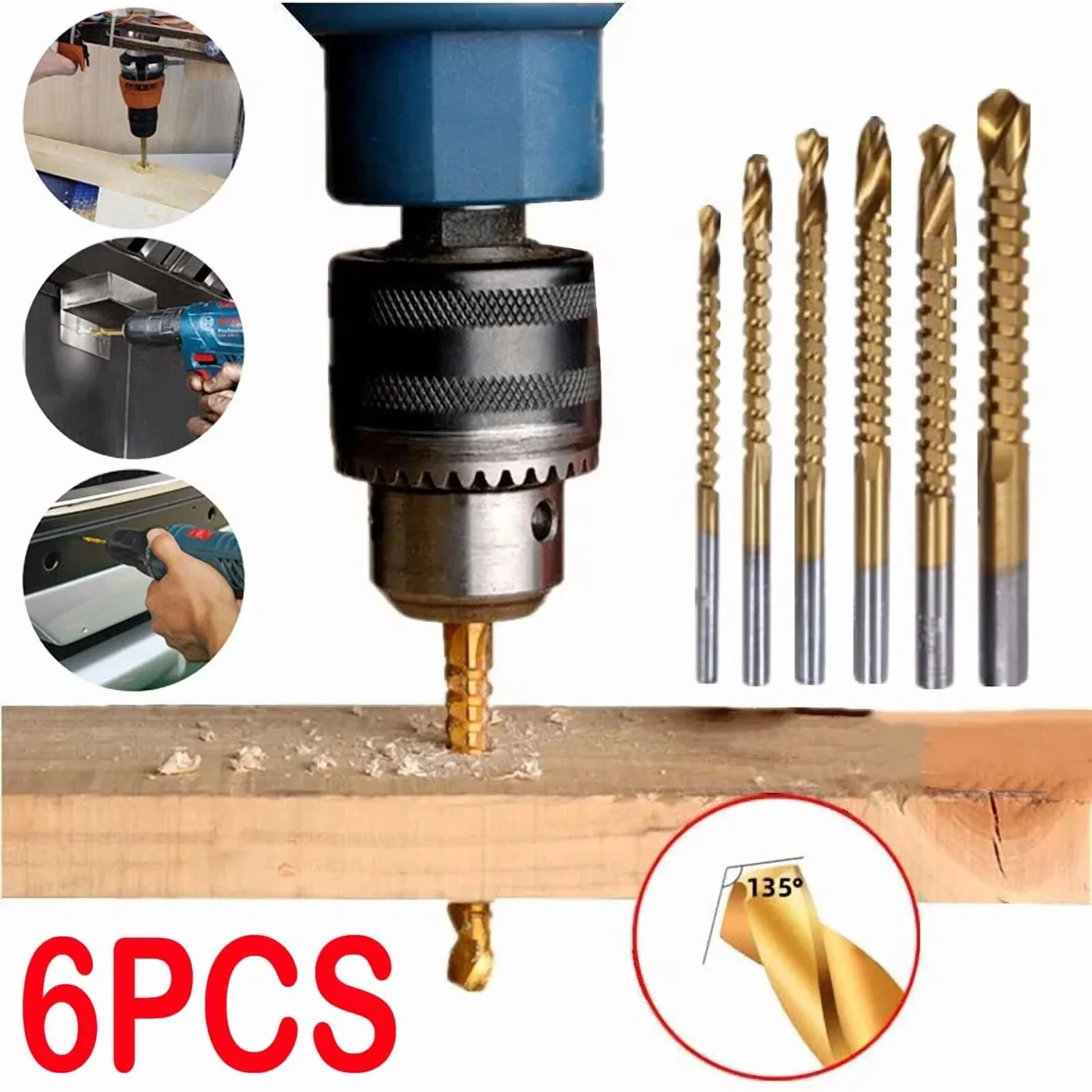 Power Tool Innovative with Easy to use and practical for everyone. - 6Pcs Model 903BE3