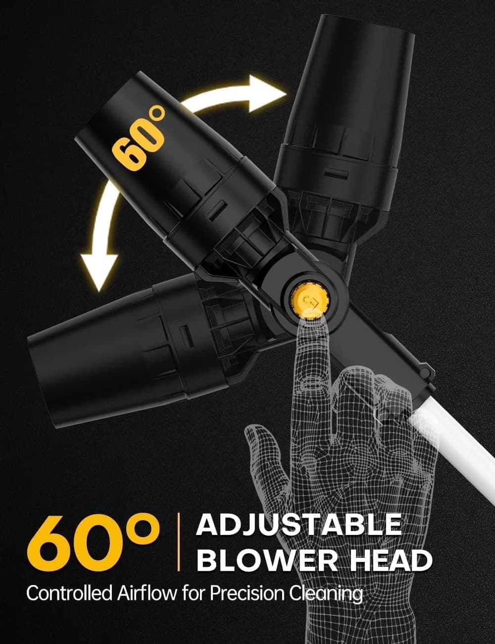 Quality Leaf Blower with Battery, 20V, Cordless for Daily Use - Model 79B9D3