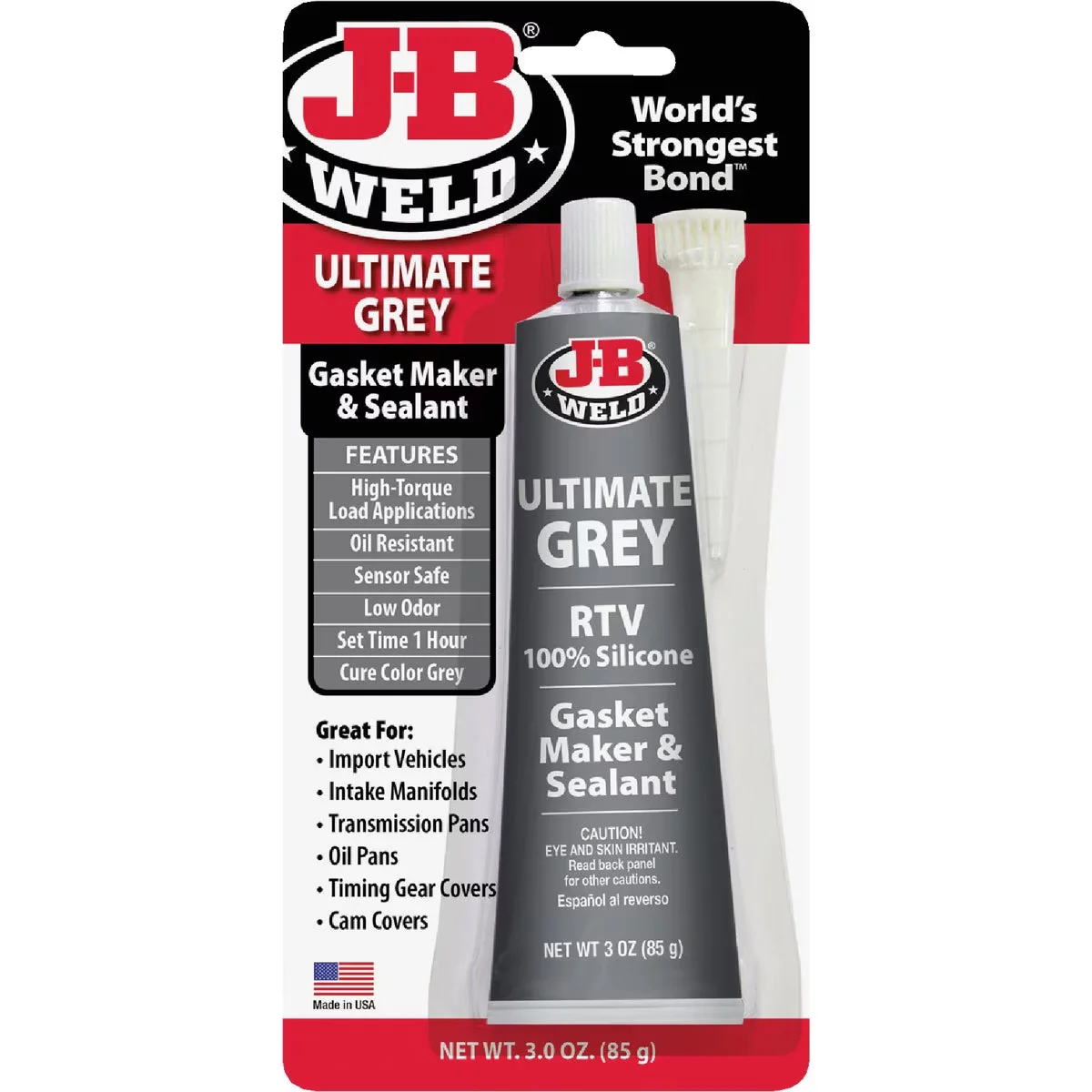 Modern Adhesives Glues In Paint Supplies Tool with Weld 32327, RTV Silicone, Grey Gasket Maker Industrial Sealant - Gray Model C3A4EF