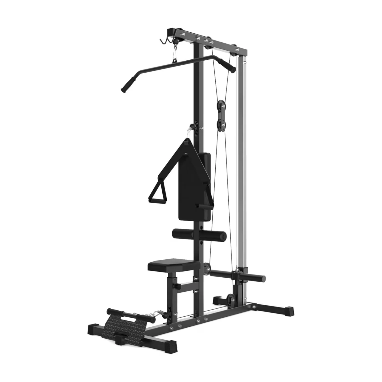 Home Gym Accessory Premium with Heavy Duty, Package Weight 78 Pounds - Carbon Steel Black Model 2EC640