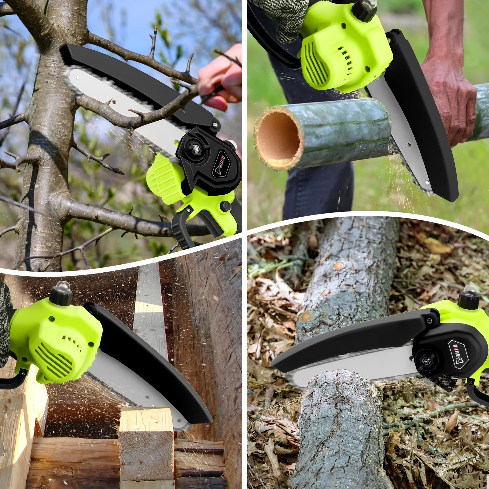 Reliable Chainsaw with Battery, 21V, 6 inch Mini Set - Universal Fit Model 16A4CC