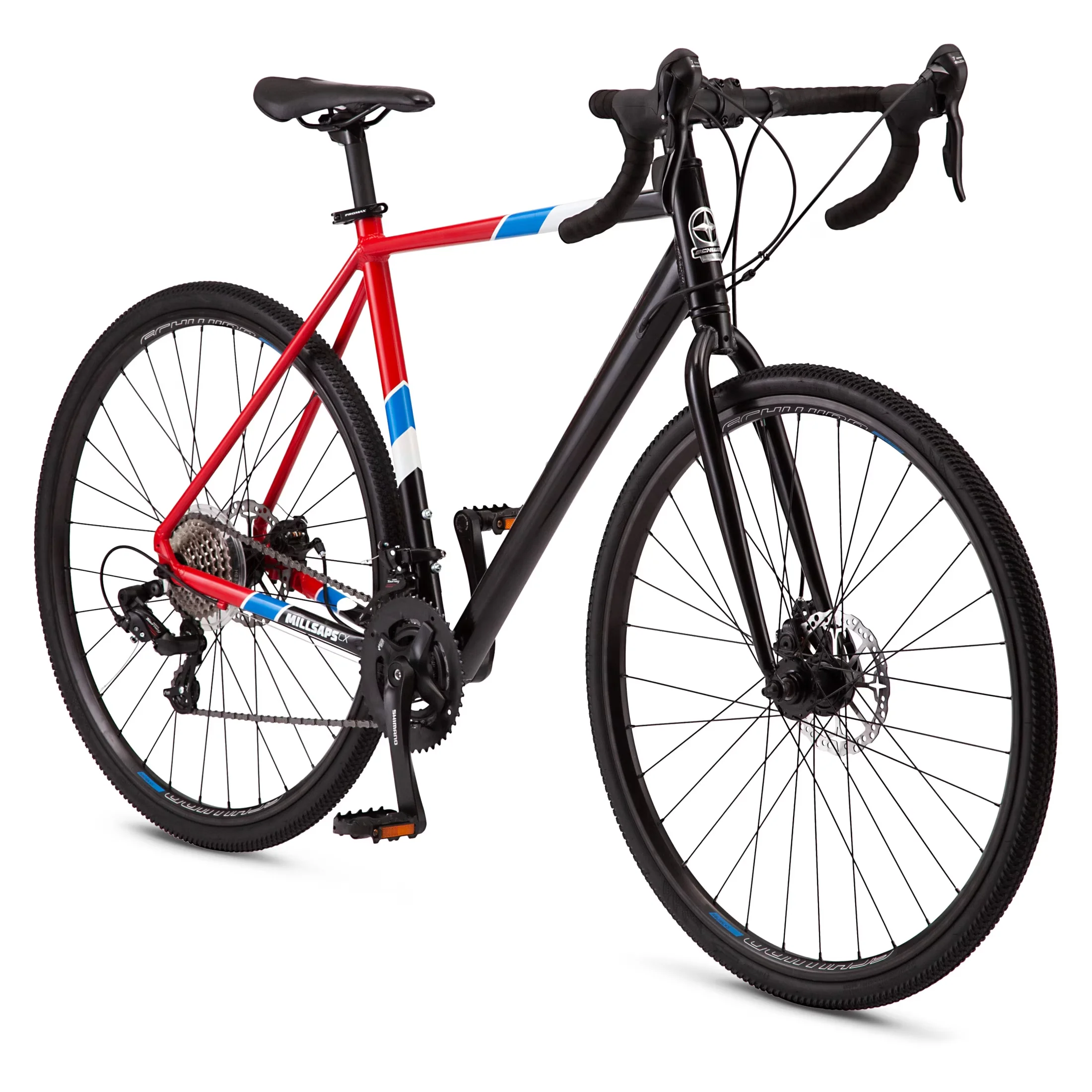 Durable Road Bike with Adjustable Seat Height, Millsaps Men's/Women's - Black Model 763E0F